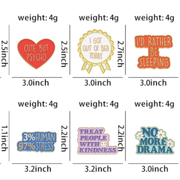 Me? Sarcastic? Never - Enamel Pin - Picture 5 of 8